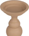 Kaarshouder 15 x 15 x 28 cm Beige Aluminium