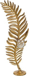 Kaarshouder 19 x 11 x 52,5 cm Gouden Metaal