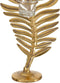 Kaarshouder 19 x 11 x 52,5 cm Gouden Metaal