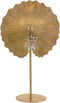 Kaarshouder 25 x 14 x 42 cm Gouden Metaal