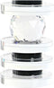 Kaarshouder DKD Home Decor Kristal (6 x 6 x 16 cm)