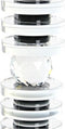 Kaarshouder DKD Home Decor Kristal (6 x 6 x 28 cm)