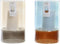 Kaarshouder DKD Home Decor Kristal Tweekleurig Was 13 x 13 x 21 cm (2 Stuks)