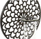 Kaarshouder DKD Home Decor Kristal Zwart Metaal Hout Bruin (20 x 20 x 36 cm)