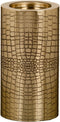 Kaarshouder Gouden Metaal 12 x 12 x 23 cm