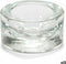 Kaarshouder Transparant Glas 7 x 3,5 x 7 cm (12 Stuks)