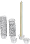 Kaarspassingen 60stuks - Kaars cups aluminium voor Votief Kaarsen - Kaarsringen - Kaarsaanpassingen - Kaars houders -