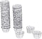 Kaarspassingen 60stuks - Kaars cups aluminium voor Votief Kaarsen - Kaarsringen - Kaarsaanpassingen - Kaars houders -