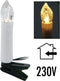 Kaarsverlichting 30 LED - Warm wit