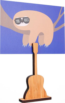 Kaart & Foto Houder Gitaar