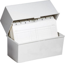 Kaartenbak A7 Grijs Multiform
