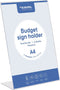 Kaarthouder Europel - Budget L-standaard - A4 - 21 x 29,7 cm - Transparant