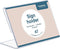 Kaarthouder Europel Liggend - L-standaard - A7 - 10,5 x 7,4 cm - Transparant