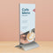 Kaarthouder Europel - T-standaard - 1/3 A4 – 99 x 210 mm – Acryl en aluminium