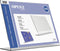 Kaarthouder L-standaard OPUS 2 A4 liggend acryl - 10 stuks