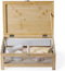 Kaas Box Bamboe - Kast & Dienblad Bamboe 39cm Naturel Beige
