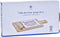 Kaasplank DKD Home Decor Bamboe Keramiek (21,5 x 11,8 x 1,5 cm) (3 Onderdelen)
