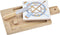 Kaasplank DKD Home Decor Bamboe Keramiek (21,5 x 11,8 x 1,5 cm) (3 Onderdelen)