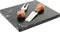 Kaasplank DKD Home Decor Zwart Bruin Marmer Acacia (36 x 27 x 2 cm)