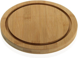 Kaasplank Versa Bamboe polyestyreen Hout MDF (Ø 10 cm)