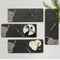 Kaasplankjes Schotse Hooglander - 4 stuks met mesjes - Cadeauset - Just Slate Company Scotland