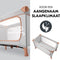 Hauck Dream N Play Plus - Campingbedje - Grote doorgang - Dusty Cork