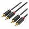 Kabel 2 x RCA Vention BCMBF 1 m