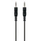 Kabel Audio Jack (3,5 mm) Ewent Zwart 2 m
