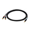 Kabel Audio Jack naar 2 RCA Sound station quality (SSQ) MiJRCA1 1 m