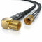 Kabel Coaxiale Antenne TV Zwart (Refurbished A+)