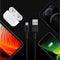 Kabel GC PowerStream USB-A - Lightning 120cm snelladend Apple 2.4A.