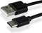 Kabel Green Mouse USB C-A 2.0 1 meter zwart | 5 stuks