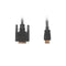 Kabel HDMI naar DVI Lanberg Mannelijk/Mannelijk Zwart 0,5 m