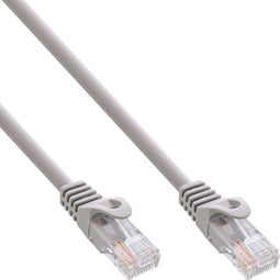 Kabel InLine Cat5e U UTP 20 meter grijs
