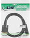 Kabel inLine Displayport DVI 24+1 M/M 2 meter zwart