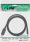 Kabel inLine Displayport HDMI 4K M/M 2 meter zwart