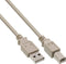 Kabel InLine USB-A USB-B 2.0 M 1.8 meter beige
