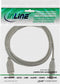 Kabel InLine USB-A USB-B 2.0 M 1.8 meter beige