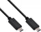 Kabel inLine USB-C 3.2 GEN.2 M/M 2 meter zwart