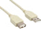 Kabel Inline verlengkabel USB-A 2.0 M-V 3 meter grijs