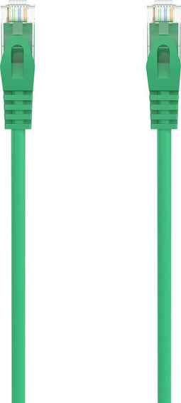 Kabel RJ45 Categorie 6 UTP Rigide Aisens 0,5 m Groen 1 Stuks