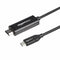 Kabel USB-C naar HDMI Amazon Basics UTCH-3FT-L Zwart 90 cm (Refurbished A)