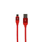Kabel USB naar Micro-USB Contact 1,5 m Rood