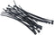 Kabelbinders 76 x 368 mm. zwart zak 100 stuks