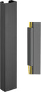 Kabelgoot bureau magnetisch - kabel organiser bureau - zwart