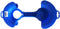 Kabelhouder KH 2011 Tweegats Blauw 1 stuk(s)