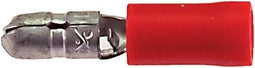 Kabelschoen kogelconnector mannelijk 4 mm - rood (100 stuks)