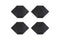 Feel Furniture Roma - Parasolvoet Tegels - Set van 4 - 22 Liter (4 stuks)