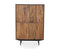Kabinet Alexander Sheesham 104 cm - bruin | Eleonora
