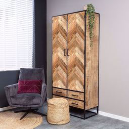 Kabinet Arlington - 90 cm - naturel